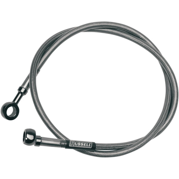 RUSSELL Brake Line - Front - Stainless Steel - +8