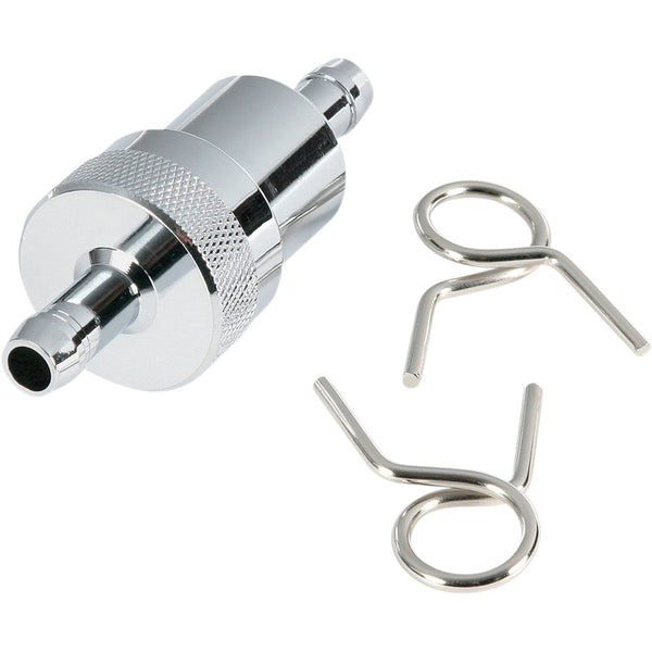 RUSSELL Fuel Filter - Chrome - 5/16