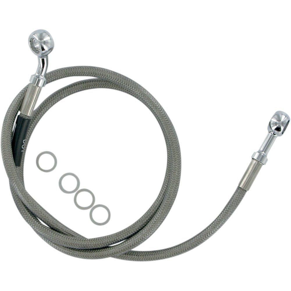 RUSSELL Brake Line - Front - Stainless Steel R08745DS