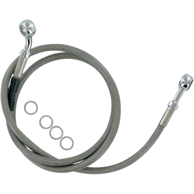 RUSSELL Brake Line - Front - Stainless Steel R08745DS