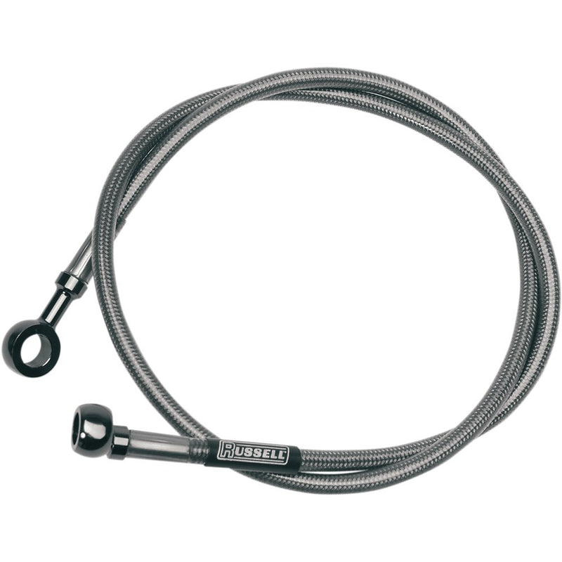 RUSSELL Brake Line - Front - Stainless Steel - '74-'77 XL R08900S