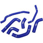 SAMCO SPORT Radiator Hose Kit - Blue - Kawasaki KAW-79-BL