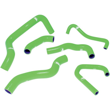 SAMCO SPORT Radiator Hose Kit - Green - Kawasaki KAW-31-GN