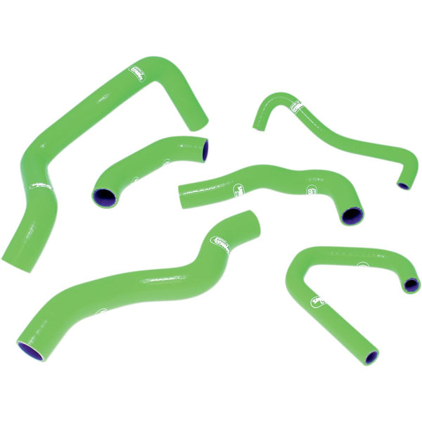 SAMCO SPORT Radiator Hose Kit - Green - Kawasaki KAW-31-GN