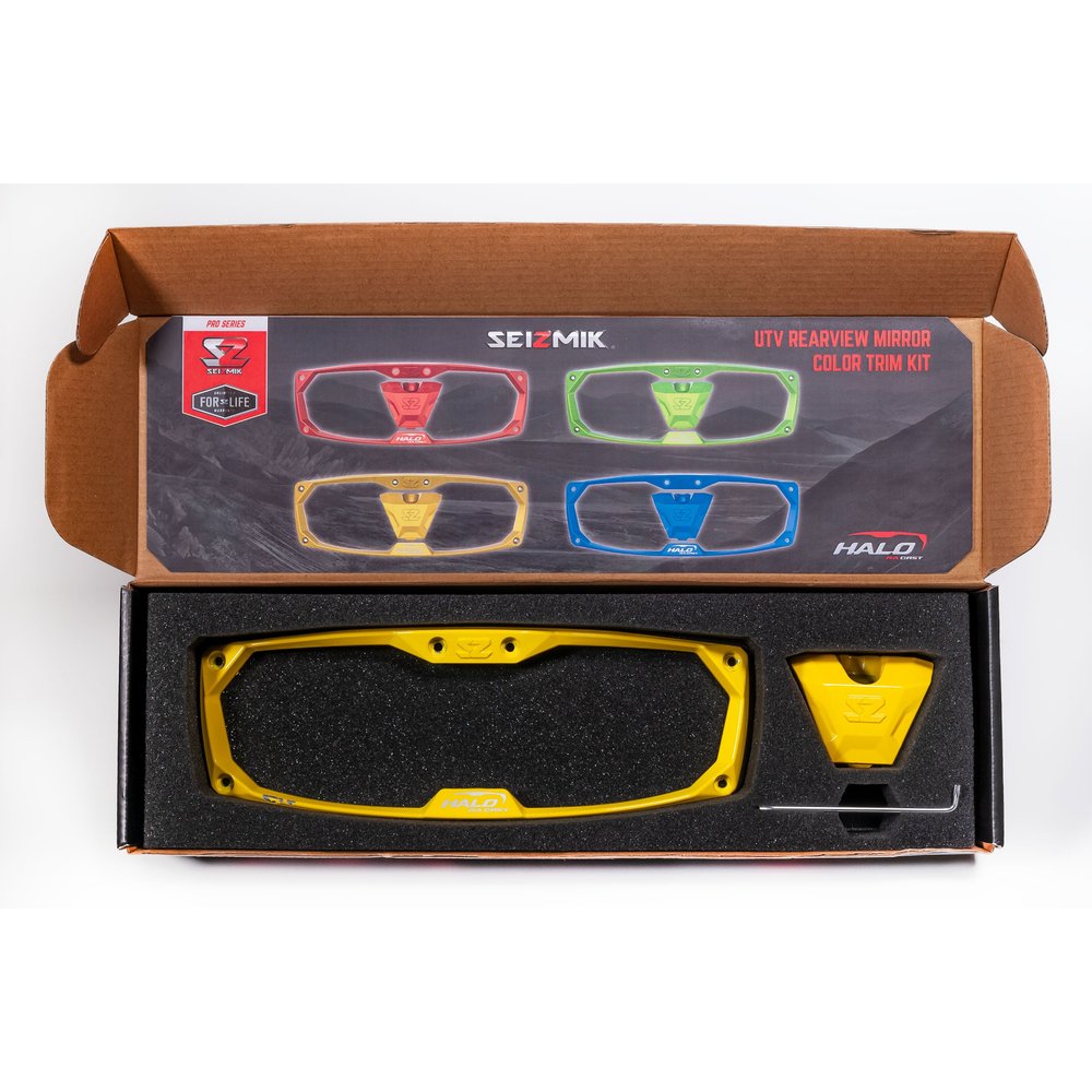 Bezel Halo Billet/Led/Cast Yellow