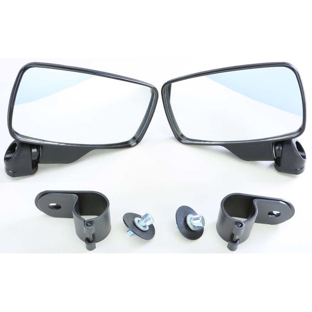 Folding Side Mirror Pair 1.5" Roll Cage