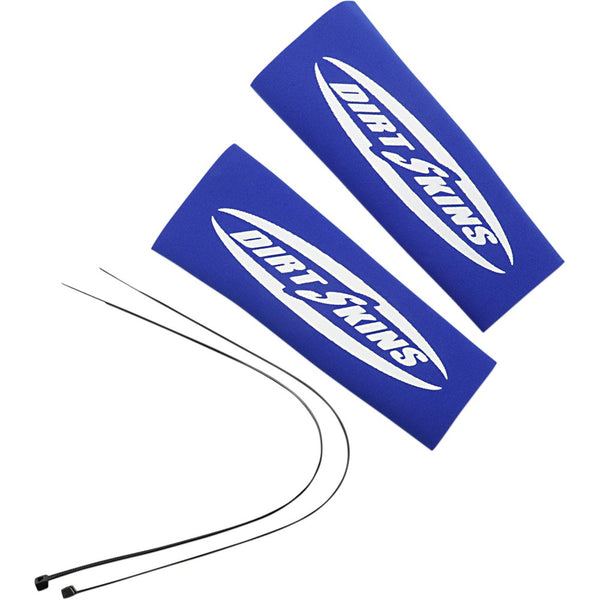 SCHAMPA & DIRT SKINS Fork Covers - 2 mm Neoprene - Blue/White - 7.5