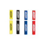 SCHAMPA & DIRT SKINS Fork Covers - 2 mm Neoprene - Black/White - Standard DSFRKSKN01-1