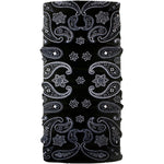 SCHAMPA & DIRT SKINS Neck Tube - Black/White Paisley TUBE-01
