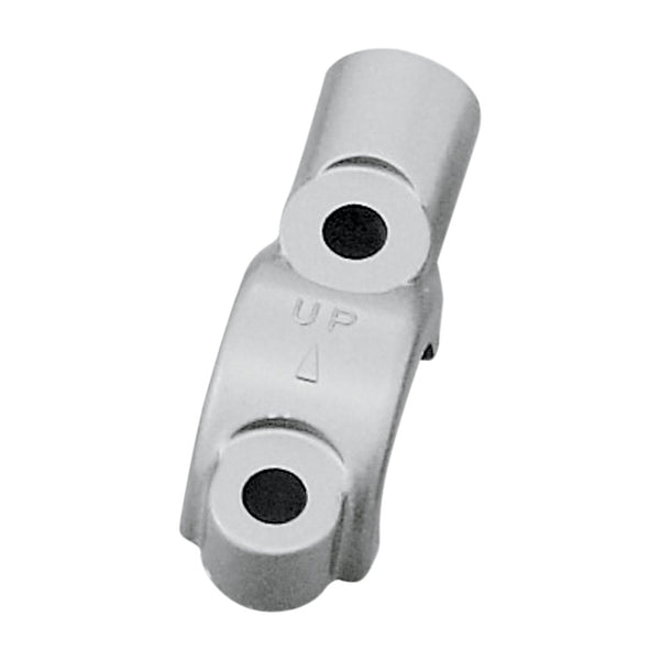 SHINDY Master Cylinder Replacement Half Bar Clamp - Silver 17-65C