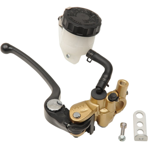 SHINDY Radial Master Brake Kit - 19 mm - Gold/Black 17-658K