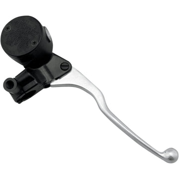 SHINDY Retro Round Master Cylinder Kit - 14 mm - Black/Silver 17-654D