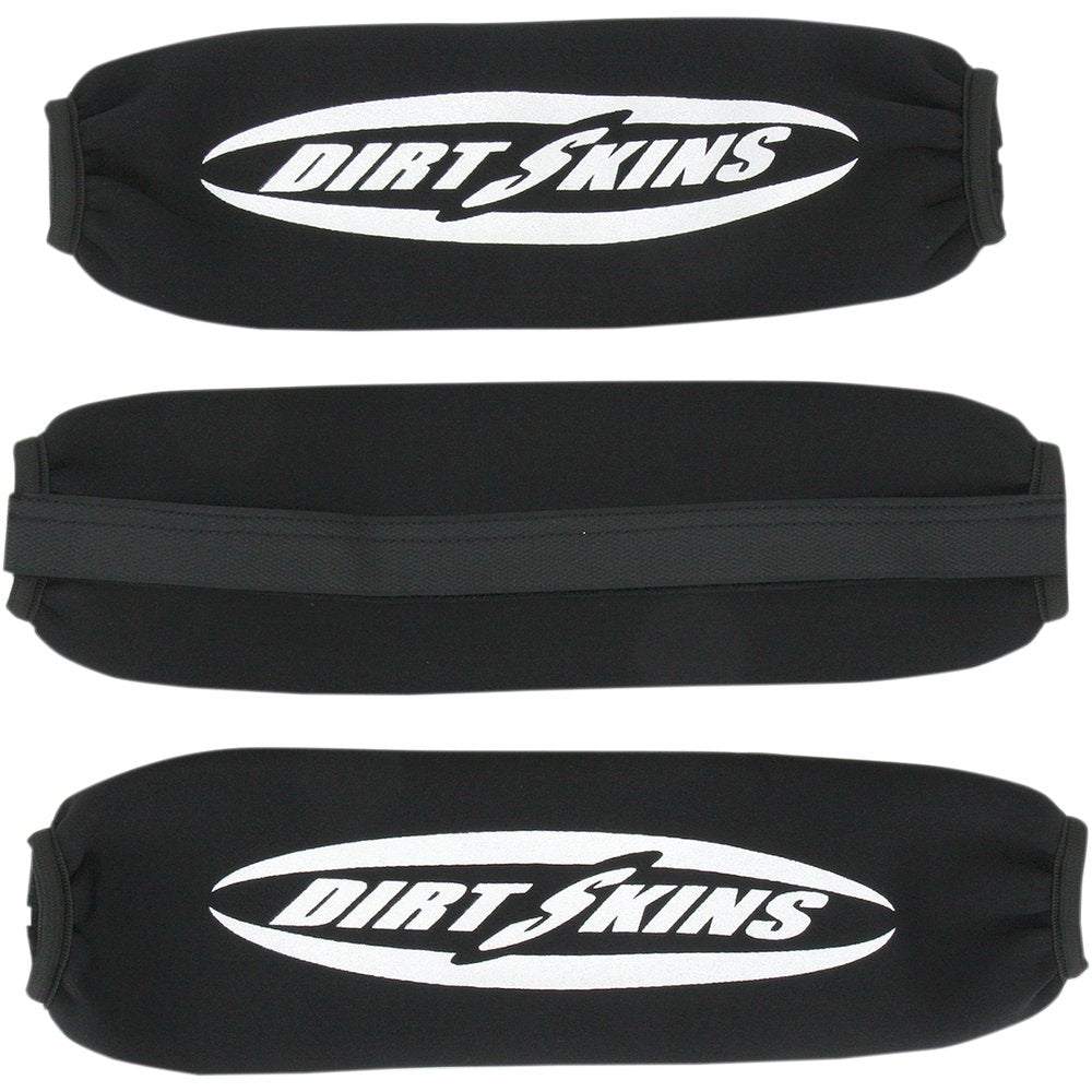 SCHAMPA & DIRT SKINS Shock Covers - Front/Rear - Black DS21-1