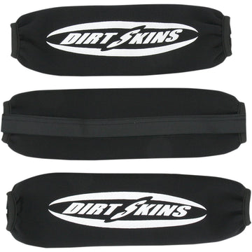 SCHAMPA & DIRT SKINS Shock Covers - Front/Rear - Black DS21-1