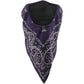 SCHAMPA & DIRT SKINS Facefit Facemask - Purple Paisley FMV-223