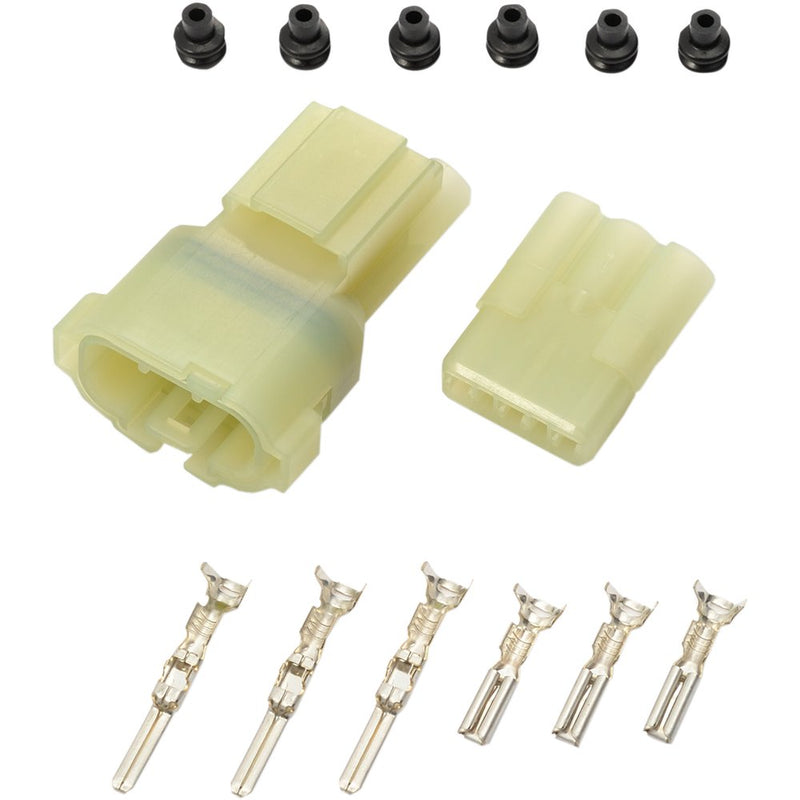 SHINDY Multi-Conductor Electrical Connectors - Three-Pin - Water-Resistant 16-623