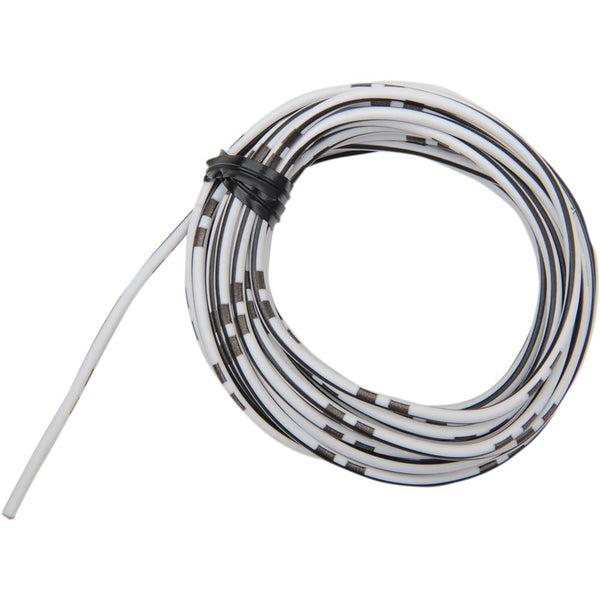 SHINDY 13' Wire Spool - 14 A/12 V - White/Black 16-683