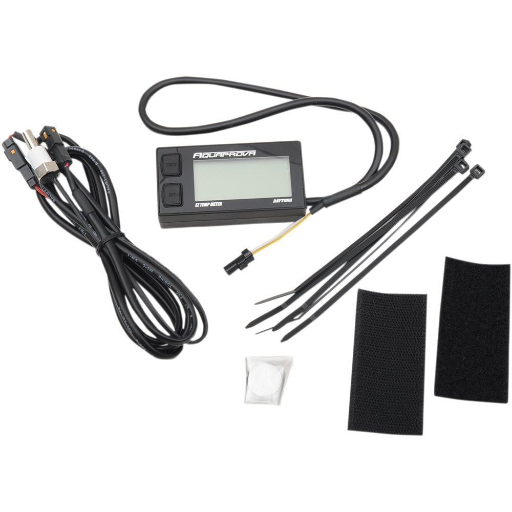 SHINDY 3V Precision Digital Temperature Gauge - 78 mm L x 40 mm W x 20 mm H 17-842