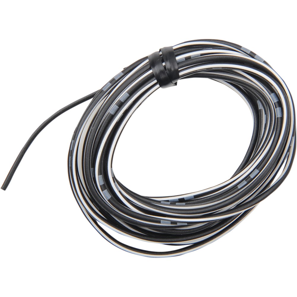 SHINDY 13' Wire Spool - 14 A/12 V - Black/White 16-682
