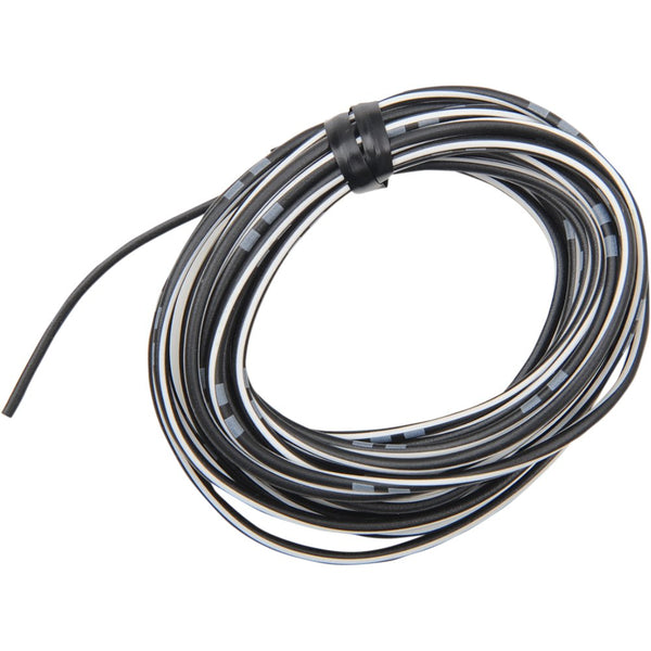 SHINDY 13' Wire Spool - 14 A/12 V - Black/White 16-682