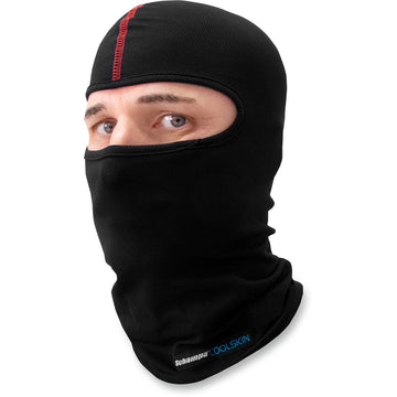 SCHAMPA & DIRT SKINS Coolskin Chill Breaker Balaclava - Deluxe - Red BLCLV015D-10