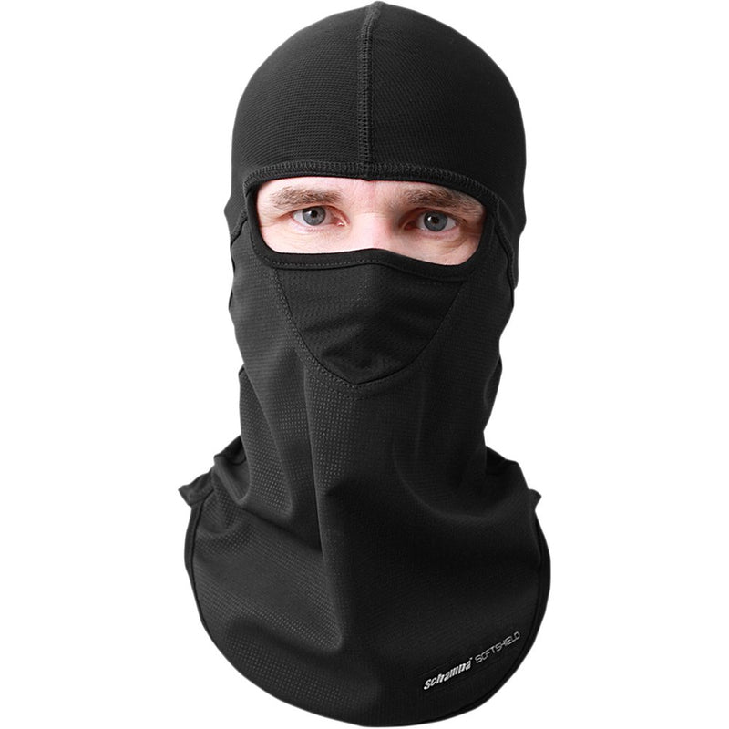 SCHAMPA & DIRT SKINS Coolskin Chill Breaker Balaclava - Deluxe - Black BLCLV015D-0