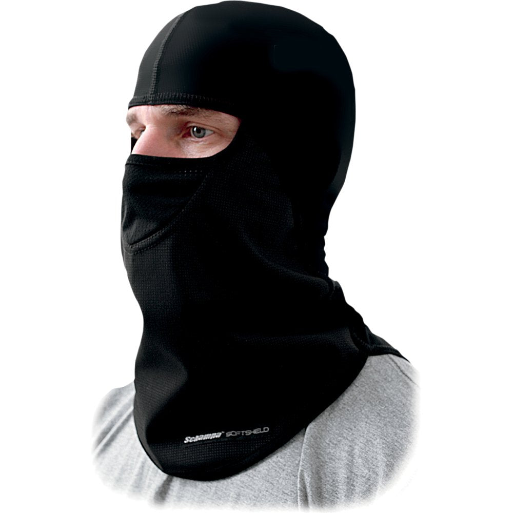 SCHAMPA & DIRT SKINS Coolskin Chill Breaker Balaclava - Deluxe - Black BLCLV015D-0