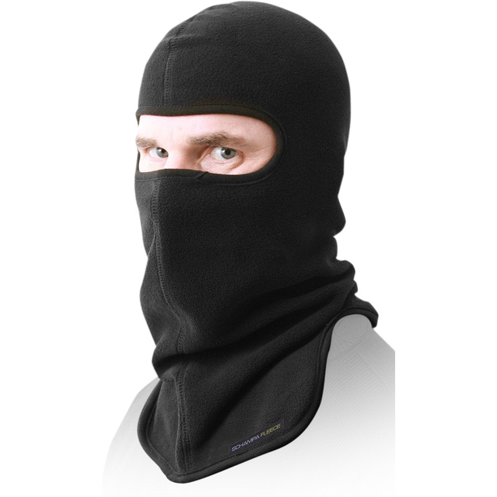 SCHAMPA & DIRT SKINS Fleece Pharoah Balaclava - Black BLCLV006