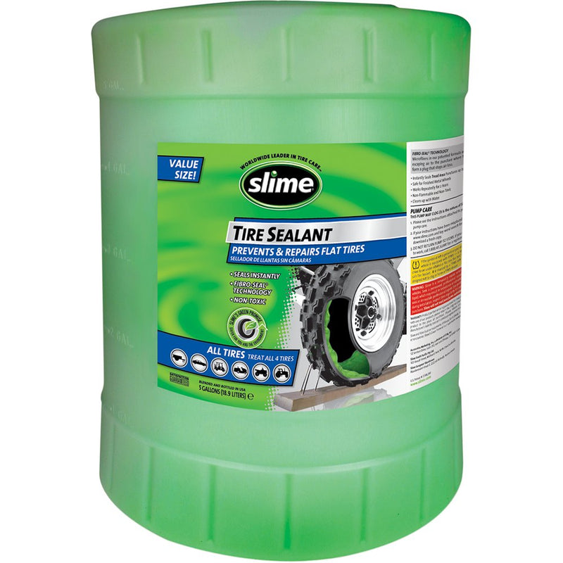 SLIME Tubeless Tire Sealant - 5 U.S. gal. SDSB-5G