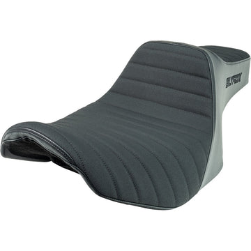 SLYFOX High Noon Seat - Vinyl - Classic Stitch - Black Logo - FLH/FLT '23-'24 4704A-SlyFox