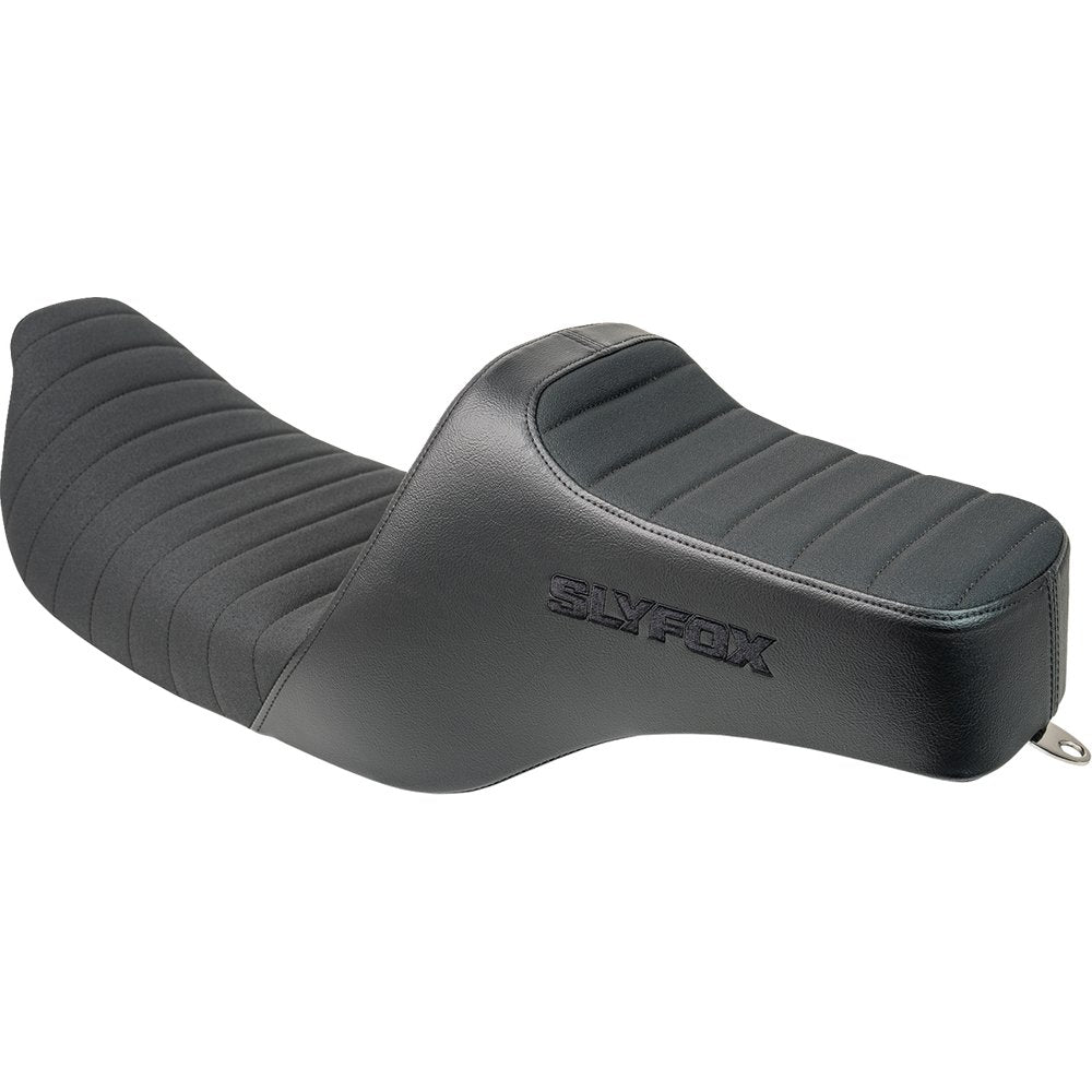 SLYFOX High Noon Seat - Vinyl - Classic Stitch - Black Logo - FL '97-'07 4702A-SlyFox