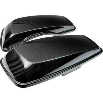 SLYFOX Saddlebag Lids - Carbon Gloss - FL '14-'25 1020-SBLC-G