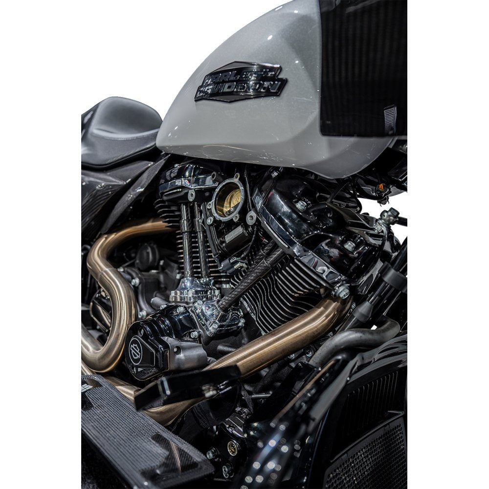 SLYFOX Pushrod Covers - Carbon Fiber - M8 1012-PCXC