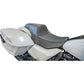 SLYFOX Drifter Tour Seat - Vinyl w/ Slipstop - Gray Logo - FL '23-'24 4685B-Slyfox