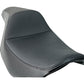 SLYFOX Drifter Tour Seat - Vinyl w/ Slipstop - Gray Logo - FL '23-'24 4685B-Slyfox