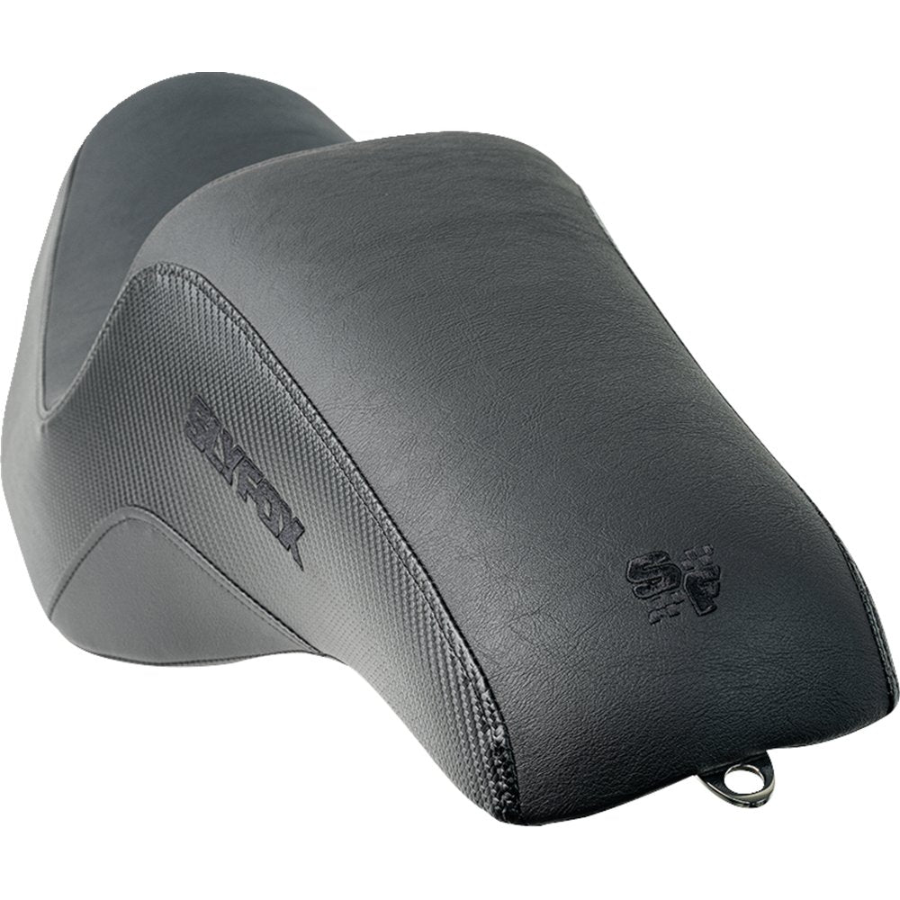 SLYFOX Drifter Tour Seat - Vinyl w/ Slipstop - Black Logo - FL '23-'24 4685A-Slyfox