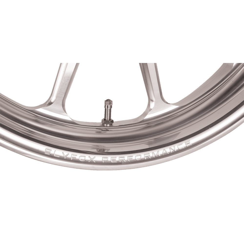 SLYFOX Wheel - Track Pro - Front - Dual Disc/with ABS - Machined - 19x3 12047905RSLYAPM