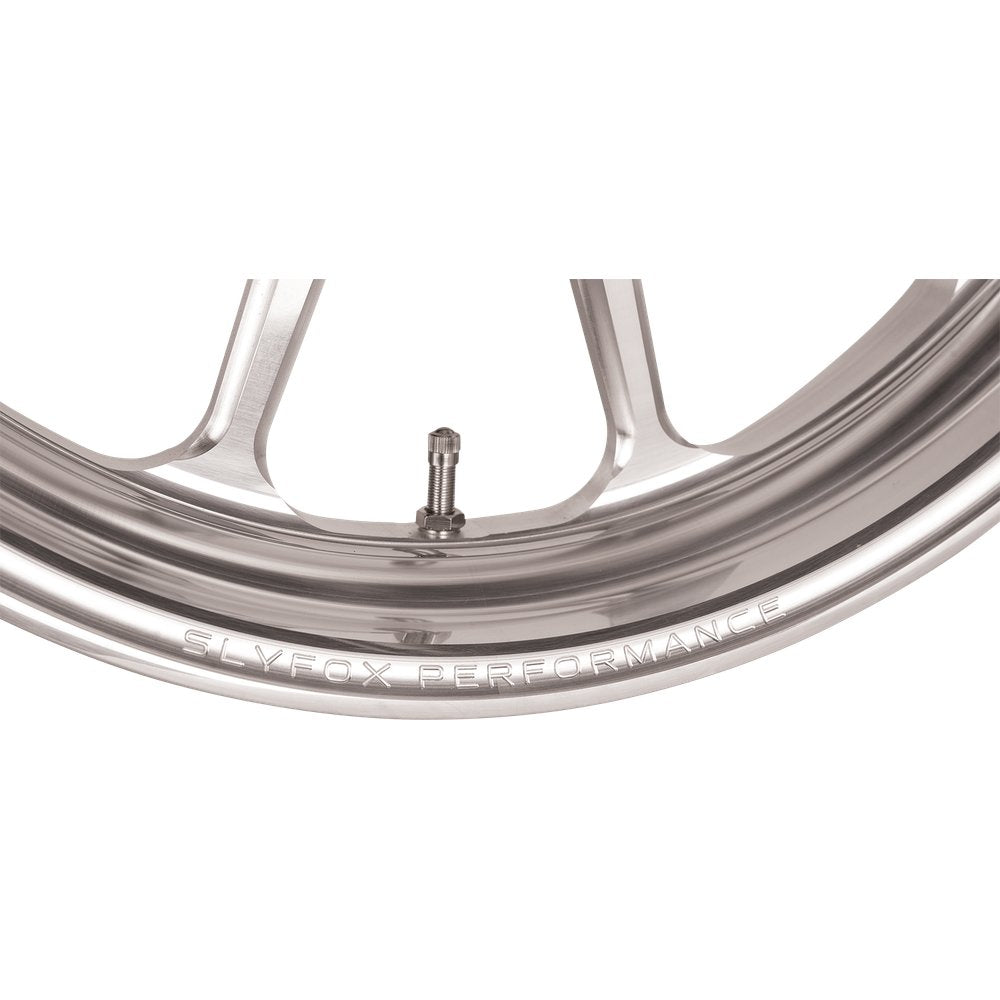 SLYFOX Wheel - Track Pro - Front - Dual Disc/without ABS - Machined - 21x3.5 12027106RSLYAPM