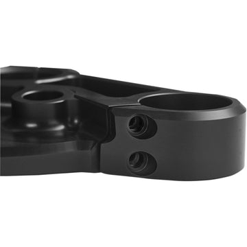 SLYFOX Triple Clamp - 49 mm - Upper - '14+ FLH - Black Anodized SF1000-2