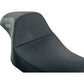 SLYFOX Drifter Seat - Gray Logo - Black Vinyl w/ Slipstop - Carbon Fiber - XL '04-'22 4684B-slyfox