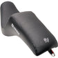 SLYFOX Drifter Seat - Gray Logo - Black Vinyl w/ Slipstop - Carbon Fiber - Dyna '96-'03 4883B-slyfox