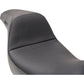SLYFOX Drifter Seat - Black Logo - Black Vinyl w/ Slipstop - Carbon Fiber - Dyna '96-'03 4683A-slyfox