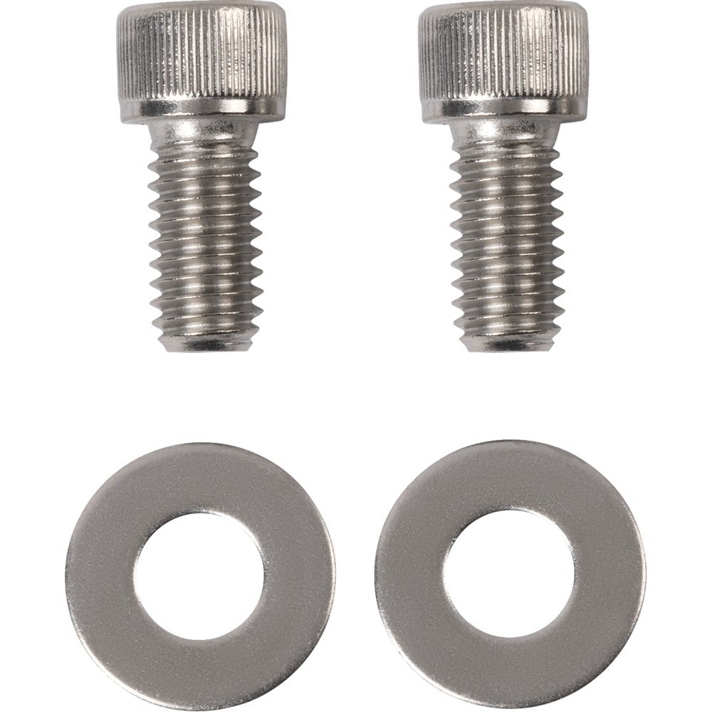 SLYFOX Foot Pegs - Silver Polished - Rear SF-904-02-2