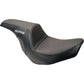 SLYFOX Lowrider Drifter Seat - Gray Logo - Smooth Vinyl - Carbon Fiber - FXLR/FLSB '18-'24 0802-1590