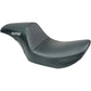SLYFOX Drifter Seat - Gray Logo - Black Vinyl - Smooth - FXR '82-'00 SlyFox4681B