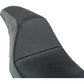 SLYFOX Drifter Seat - Gray Logo - Black Vinyl - Smooth - FXR '82-'00 SlyFox4681B