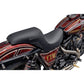 SLYFOX Drifter Seat - Black Logo - Black Vinyl - Smooth - FXR '82-'00 SlyFox4681A