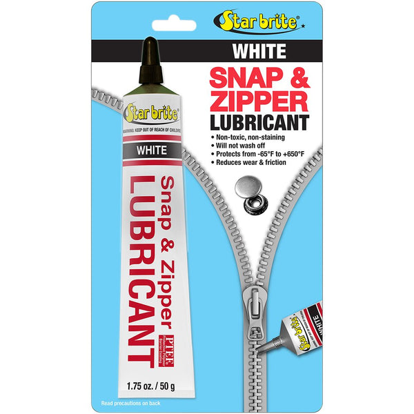 STAR BRITE Snap & Zipper Lube - 1.75 oz. net wt. 089102