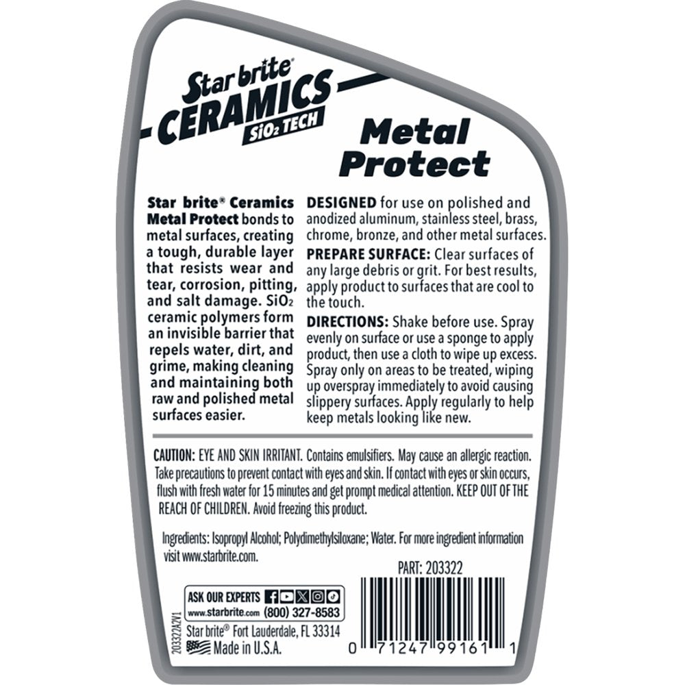 STAR BRITE Ceramic Metal Protectant - 22 U.S. fl oz 203322
