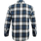 THROTTLE THREADS Parts Unlimited Flannel 25 Shirt - Blue/Black - Small PSU39ST61BLSR